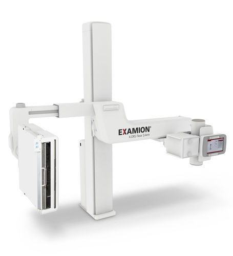 Digitales Röntgensystem - X-DRS Z-Arm - Examion - für multifunktionale Röntgenaufnahmen / ohne Tisch / mit schwenkbarem Röhrenarm