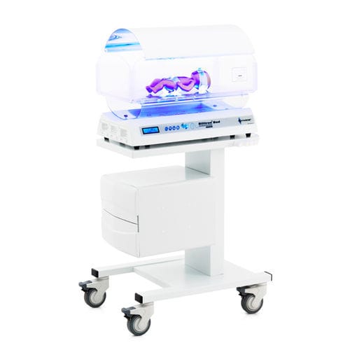 Phototherapielampe für Neugeborene - Bilitron® Bed 4006 - Fanem - in Wiegenform / Blaues Licht