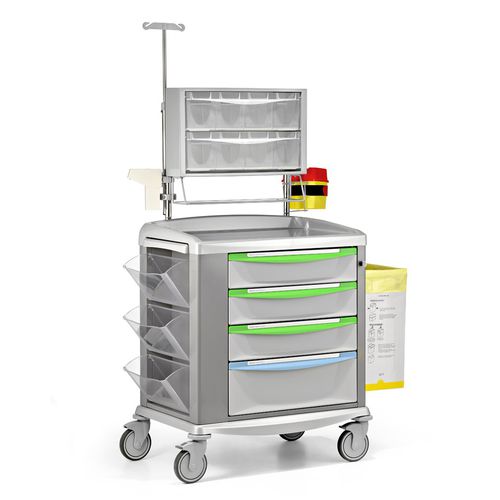Medizinischer Wagen - 45 - 65 - Favero Health Projects - für Medikamente / für Transport / Lager