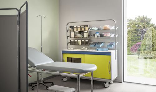 Mobiler Medikamenten-Sammelstation - PRAXISLIDE - Favero Health Projects - modular
