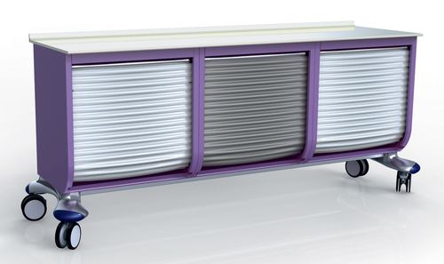 Mehrzweckwagen - ZEROFIRE - Favero Health Projects - Vielzweck / Rolladen / modular