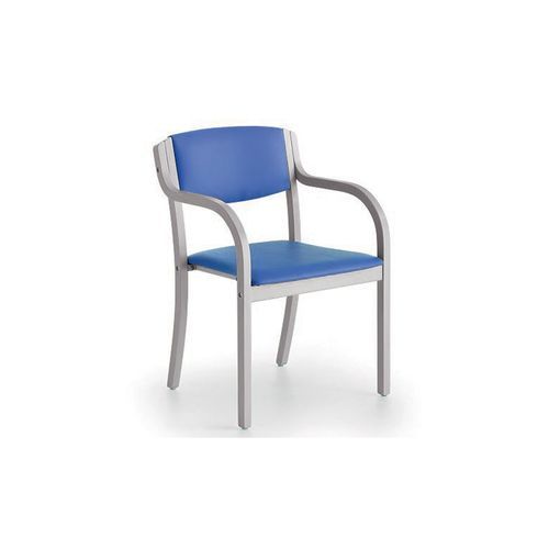 Stuhl mit Armlehnen - Favero Health Projects - stapelbar