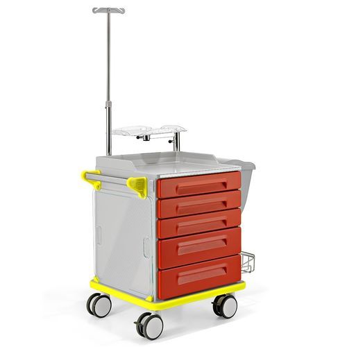 Medizinischer Wagen - Favero Health Projects - Notfall / für Medikamente / für Instrumente