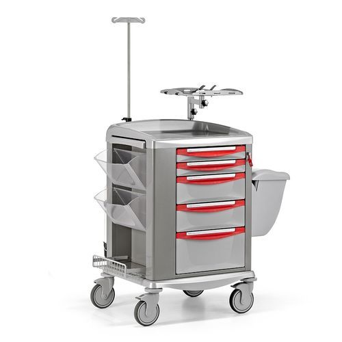 Medizinischer Wagen - 45 - 65 - Favero Health Projects - Notfall / für Katheter / für Defibrillator