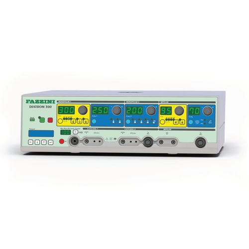 Elektrochirurgiegerät für bipolares Schneiden - DIATROM®300 - Fazzini  - für monopolare Koagulation / für monopolares Schneiden / Hochfrequenz