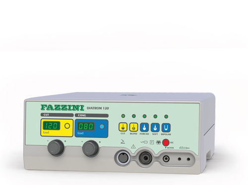 Elektrochirurgiegerät für monopolares Schneiden - DIATROM®120 - Fazzini  - für bipolares Schneiden / für bipolare Koagulation / Radiofrequenz