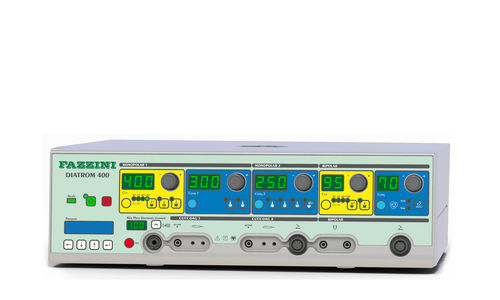 Elektrochirurgiegerät für monopolares Schneiden - DIATROM®400 - Fazzini  - für bipolares Schneiden / für bipolare Koagulation / Hochfrequenz