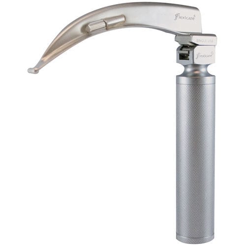 Macintosh-Laryngoskopspatel - 040-43 series - Flexicare Medical  - Metall / zum Einmalgebrauch / für Kinder