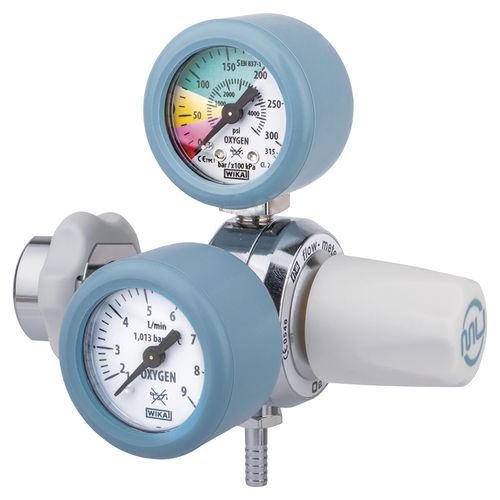 O2-Druckregler - MU - Flow-Meter - Luft / medizinisch / einstellbar
