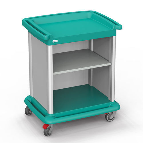 Sackhalterwagen für saubere Wäsche - ESSENTIAL 8 - Francehopital - medizinisch / Transport / mit Regal