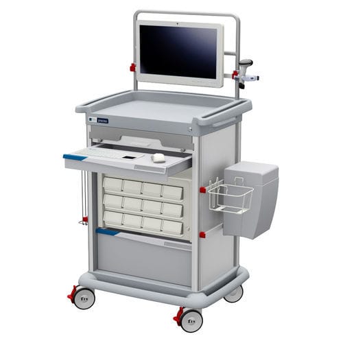Computerwagen für Tablet - eWork - Francehopital - Zubehör