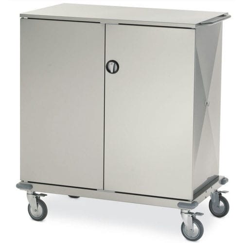 Sackhalterwagen für dreckige Wäsche - CT80 - Francehopital - für saubere Wäsche / für OP-Saal / Lager