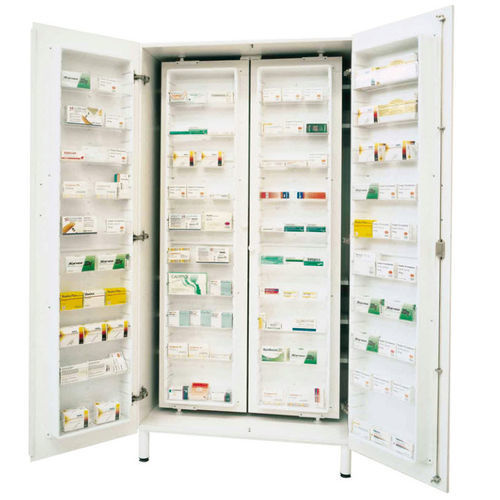 Medikamentenschrank - #AF60 - Francehopital - für Krankenhaus / transparent / mit 2 Türen