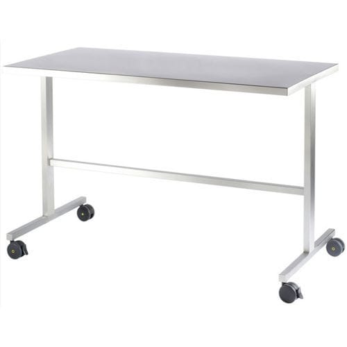 Arbeitsfläche auf Rollen - #TAVOP13065 - Francehopital - Edelstahl