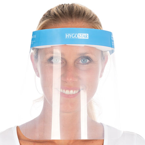 Polyethylen-Gesichtsschutzschild - 8520 - Franz Mensch  - Vollgesicht / 25er-Packung / transparent