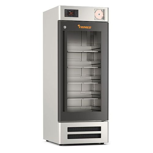 Kühlschrank für Blutbanken - PN45E - FRI.MED  - vertikal / 1 Tür / mit Glastür