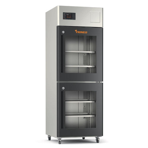 Kühlschrank für Apotheken - FP45V/2 - FRI.MED  - vertikal / mit 2 Türen / mit Glastür