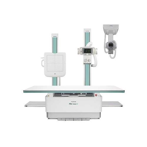 Digitales Röntgensystem - FDR Smart X - FUJIFILM Healthcare - für multifunktionale Röntgenaufnahmen / mit Schwenkarm-Säulen / mit bodenstehendem Bucky