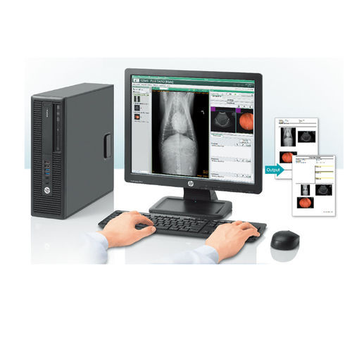 Computer-Arbeitsplatz / für Veterinärbildgebung - FVS-1000 - FUJIFILM Healthcare - für Endoskopie