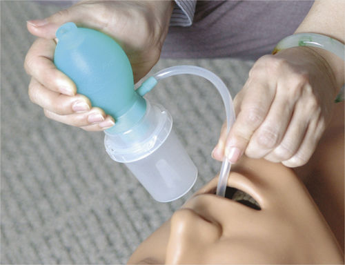 Manuelle Sekret-Absaugpumpe - Smile-Vac™ - GaleMed Corporation  - für Erste Hilfe / tragbar