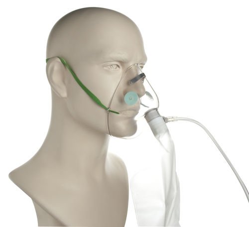 Verstellbare Sauerstoffmaske - Oxi.Plus - GaleMed Corporation  - hochkonzentriert / transparent