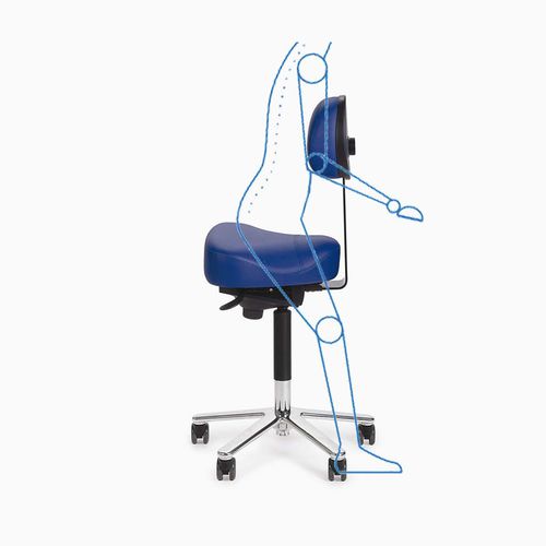 Stuhl auf Rollen - Callista & Lean Chair - Gardhen Bilance 