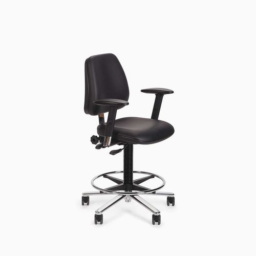 Hocker für Gesundheitseinrichtungen - Evora - Gardhen Bilance  - höhenverstellbar / mit Armlehnen / mit Rückenlehne