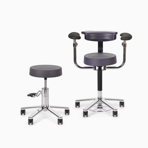 Hocker für Gesundheitseinrichtungen - Labtec - Gardhen Bilance  - höhenverstellbar / mit Armlehnen / mit Rückenlehne