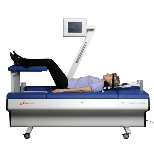 Extensionstisch für die Hals- und Lendenwirbelsäule - TESI® ComfoTrac Duo - gbo Medizintechnik