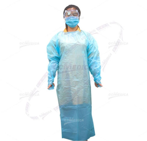Medizinische Schürze / für Männer - GC9002A02 - GCMedica Enterprise - aus Polypropylen / atmungsaktiv / blau