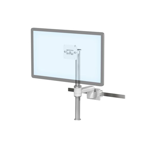 Tragarm für Monitor - DR-0050-02  - GCX Corporation - für medizinische Zwecke / schienenmontiert / mit VESA-Montage