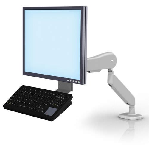 Knickarm-Tragarm - VHM-25™  - GCX Corporation - für Monitor / für medizinische Zwecke / Tisch