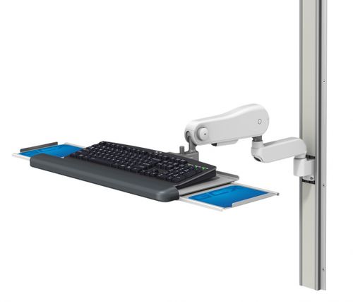 Knickarm-Tragarm - VHM 25 - GCX Corporation - für Tastaturen / für medizinische Zwecke