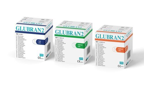 Chirurgischer Kleber / für Allgemeinchirurgie - Glubran® 2 - GEM - für Gefäßchirurgie / für laparoskopische Chirurgie / 2-Butyl-Cyanoacrylat