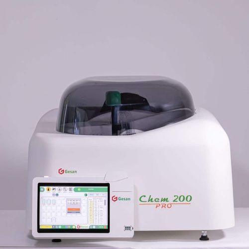 Automatisches biochemisches Analysegerät - CHEM 200 PRO - Gesan Production  - für Veterinärmedizin / Tisch / kompakt