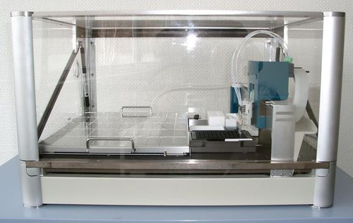 Laborautomatisierungssystem per Pipettierung - Nano Plotter - GeSiM