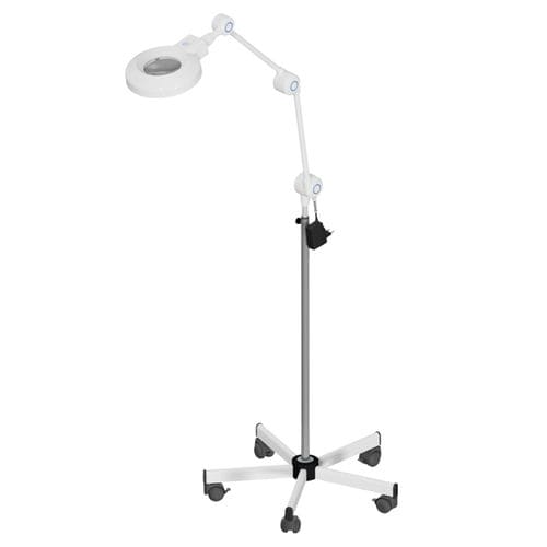 LED-Untersuchungsleuchte - 30717 - GIMA - bodenstehend / auf Rollen / Lupen