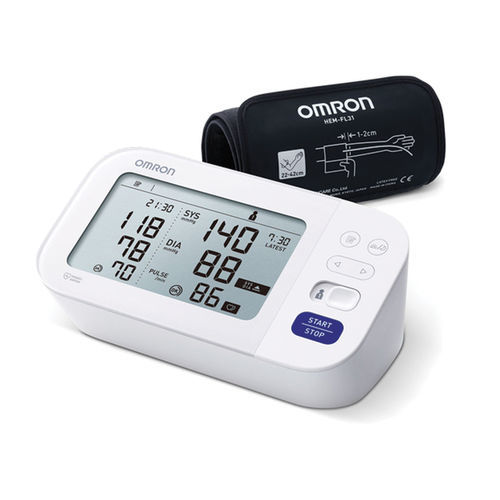 Automatischer Blutdruckmonitor - OMRON M6 - GIMA - oszillometrisch / mit Erwachsenenmanschette / 2x100