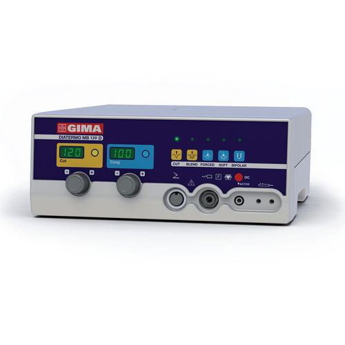 Elektrochirurgiegerät für monopolares Schneiden - MB 120D - GIMA - für bipolares Schneiden / für monopolare Koagulation / für bipolare Koagulation