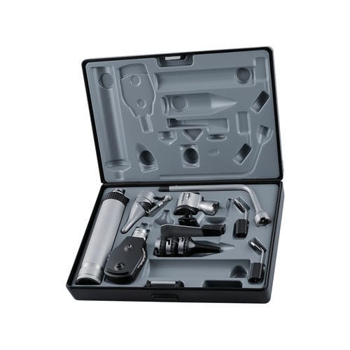 Medizinisches Set / für HNO-Diagnose - 31480 - GIMA - mit Otoskop / mit Ophthalmoskop