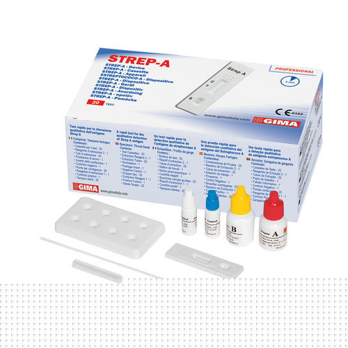 Schnelltest für Infektionskrankheiten - STREP-A TEST - GIMA - Diagnose / Antigene / A-Streptokokken