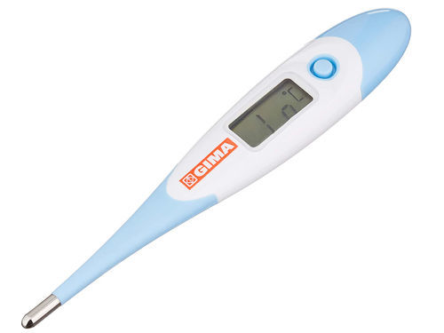 Thermometer für Kliniken - JUMBO 2 - GIMA - digital / mit flexibler Spitze / mit Signalton