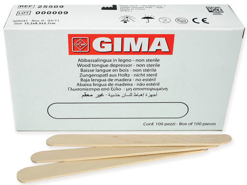 Holzzungenspatel - 25509 - GIMA