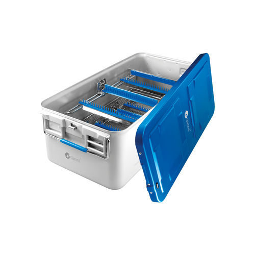 Sterilisationscontainer für Instrumente - GIMMI - vergittert