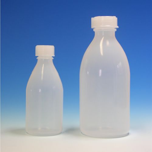Laborflasche - 49100 series - Glaswarenfabrik Karl Hecht - Polyethylen / mit Stöpsel
