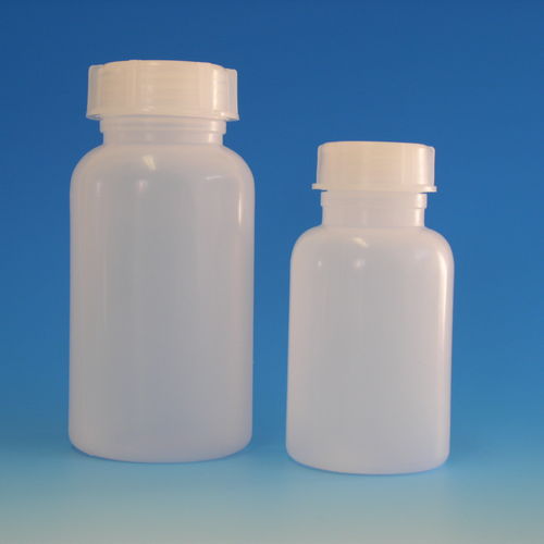 Laborflasche - 49101 series - Glaswarenfabrik Karl Hecht - Polyethylen / mit Stöpsel