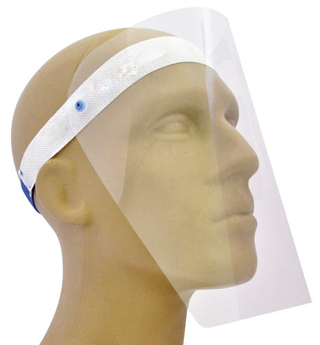 Polycarbonat-Gesichtsschild - 49075   - Glaswarenfabrik Karl Hecht - Vollgesicht / Erwachsene / unisex