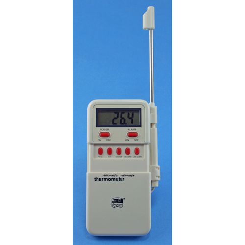 Laborthermometer - 43232   - Glaswarenfabrik Karl Hecht - elektronisch / Fühler / Multifunktion