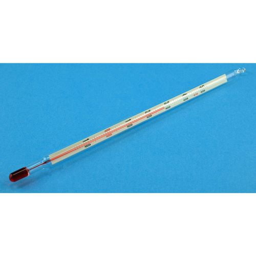 Laborthermometer - 43201 series - Glaswarenfabrik Karl Hecht - Fieber / Raumtemperatur / analog