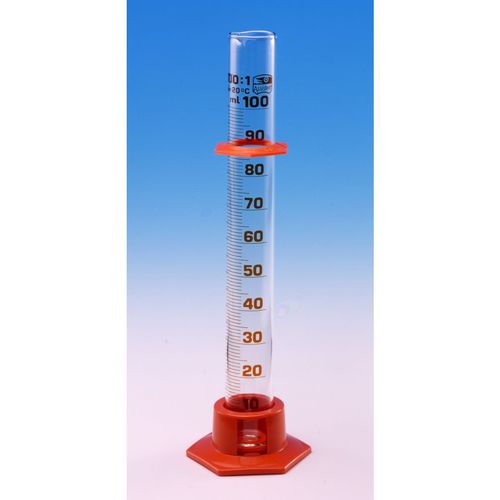 Glas-Messzylinder - 42190 series - Glaswarenfabrik Karl Hecht - Mess